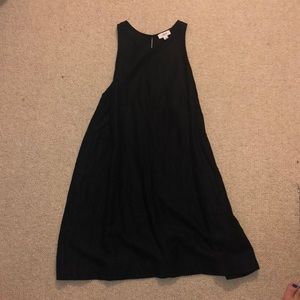 Wilfred Black Linen Dress